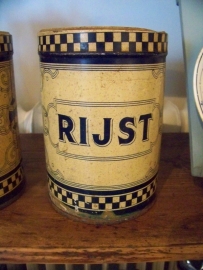 Oud blik "Rijst"