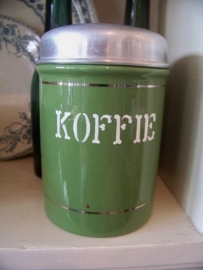 Voorraadpot "koffie"