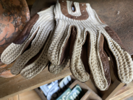 Vintage leren autohandschoenen