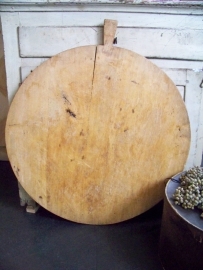 Grote oude houten broodplank