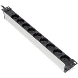 Stekkerdoos 9 voudig aluminium