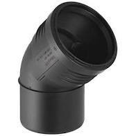 Bocht 50 45 pvc schuif PP