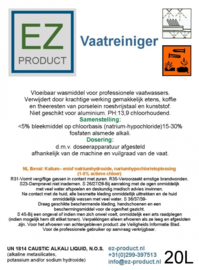 Vaatreiniger/Spoelglans pakket mini 1x20 liter jerrycan + 10 liter Spoelglans