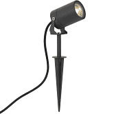 LED prikspot aluminium antraciet GU10 spot IP65 waterdicht