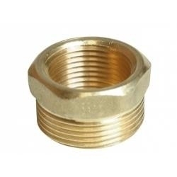 Verloop Messing 1"/3/4