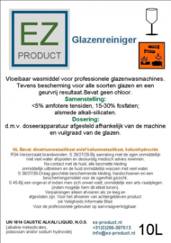 Glazenreinger 10 liter pakket 3x10 liter jerrycan