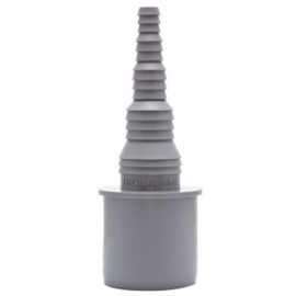 Verloop pp buis 40 x langtule 12 mm, recht