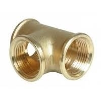 T-stuk messing 3/4