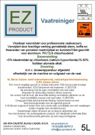 Vaatreiniger 5 Liter EZ-VR-5