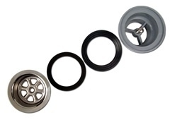 Afvoer plug spoelbak 40 mm RVS