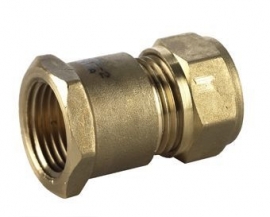 Verloop Messing 3/4 15 mm