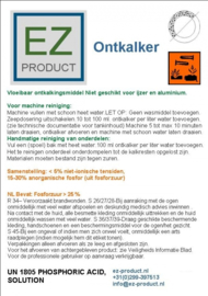 Ontkalker 2,5 Liter EZ-OK-2,5