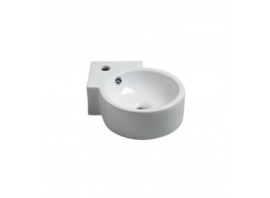 Spoelbak opbouw wit