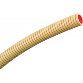 PIPELIFE FLEXIBELE BUIS MET EXTRA GLADDE BINNENLAAG 19 MM CREME - PER METER