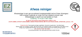 Afwsasreiniger 1000 ml