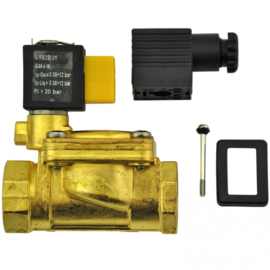 Magneetventiel 1/2"FF 24V