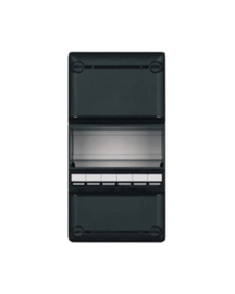 EATON HOLEC GROEPENKAST 1-RIJ 6 MODULES 1 + 3x Alamat AEG 16 Amp Inclusief installatie