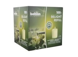Refill Bolsius 100 stuks Transparant