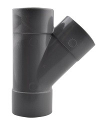 Y-stuk pvc 50
