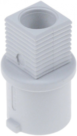 Wasarmhouder inbouwpositie boven/onder ø 38mm L 70mm