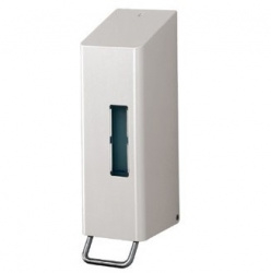 Santral RVS zeepdispensers 600 ml, Wit Zeep