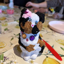 Kinderfeestje * Foam Clay Poesjes Spaarpot! *