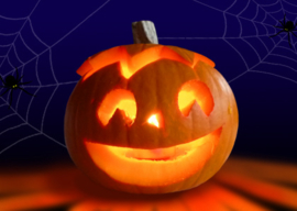 Halloween pompoen snijden! - woensdag 25 oktober 2017