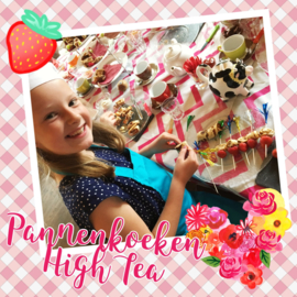Kinderfeestje * Maak zelf je Pannenkoeken High Tea! *