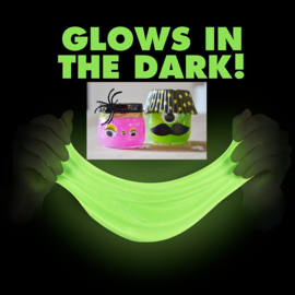 Glitter- of Glow-in-the-Dark-slijm - vrijdag 24 mei 2019 * VOL!