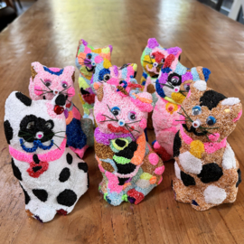 Kinderfeestje * Foam Clay Poesjes Spaarpot! *