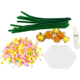 Knutselpakket mini * Boeketje Bloemen! * 1 persoon