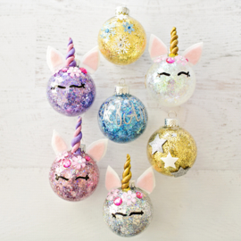 Unicorn kerstballen - 16.00 uur woensdag 19 december 2018 *VOL*