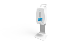 Sensor hand dispenser with counter stand