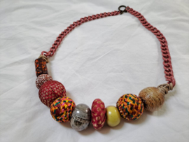 Kleurmix korte ketting 