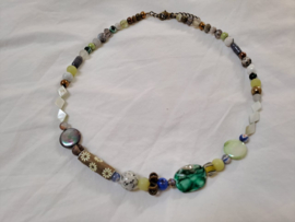 Pasteltinten korte ketting
