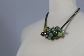 Groen korte ketting