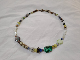 Pasteltinten korte ketting