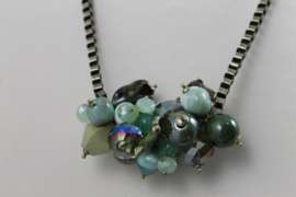 Groen korte ketting