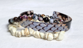 Armband set pasteltinten
