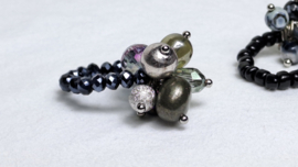 Antraciet | zilver | zwart