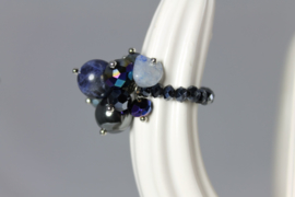 Blauw | antraciet