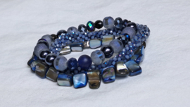Armband set blauw