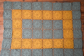 Jaren '70 sprei | 175 x 125 cm