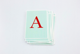 Alphabet set