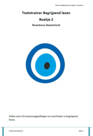 Toetstrainer Begrijpend lezen Boekje 2 - bovenbouw (pdf-bestand)