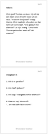 Begrijpend lezen van A tot Z - Combi 3 spellen (pdf-bestanden)
