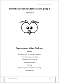 Oefenboek voor de Citotoetsen in groep 8 - Versie 3.0 (pdf-bestand)