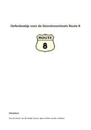 Oefenboekje voor de Doorstroomtoets Route 8 (pdf-bestand)