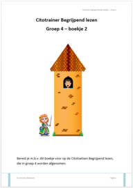 Citotrainer Begrijpend lezen Boekje 2 - Groep 4 (pdf-bestand)
