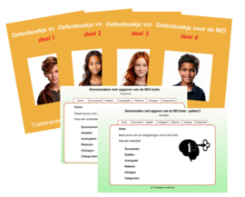 Aanbieding: 4 NIO-boekjes (pdf-bestanden) + 2 online oefenpakketten